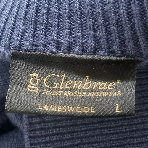 Maglione Glenbrae Merino lana 1/4 cerniera UOMO grande - Foto 8 di 14