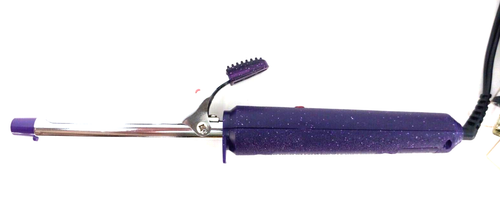 Conair 1/2 Barrel Hot Curling Iron Purple Portable CD19WR Hair Styling Tool - Picture 3 of 6