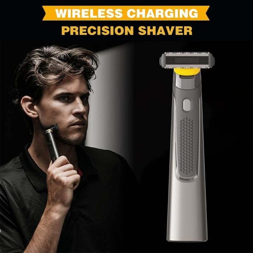 Wireless Rechargeable Precision Shaver Straight Shaver for Men Shaving Machine w - Picture 2 of 13