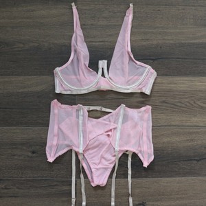baby pink lingerie