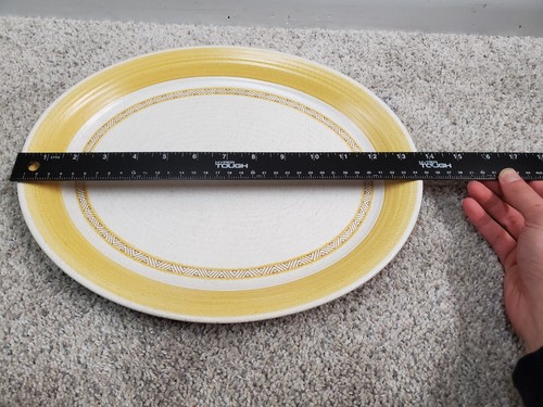 Franciscan Earthenware Hacienda Serving Platter Plate Oval 45-73 - Picture 2 of 9