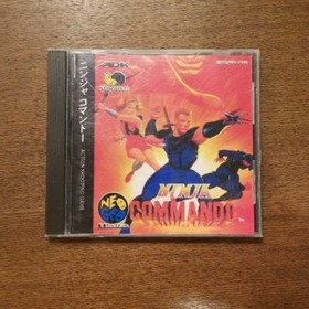 SNK Ninja Commando Neo Geo CD Action / Adventure Used Rare Shipping from Japan 