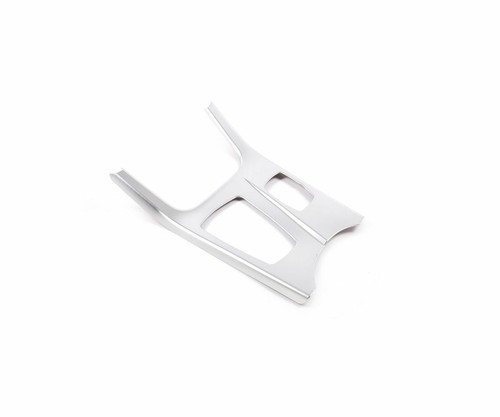 ABS Silver Center Console Panel Cover Modified Trim For BMW X3 X4 F25 F26 11-17 - Picture 3 of 6