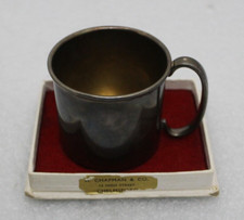 Vintage Regis Plate Silver Plate Baby Cup N280 in Box