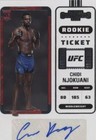 2023 Panini Chronicles UFC - Chidi Njokuani #RS-CNK