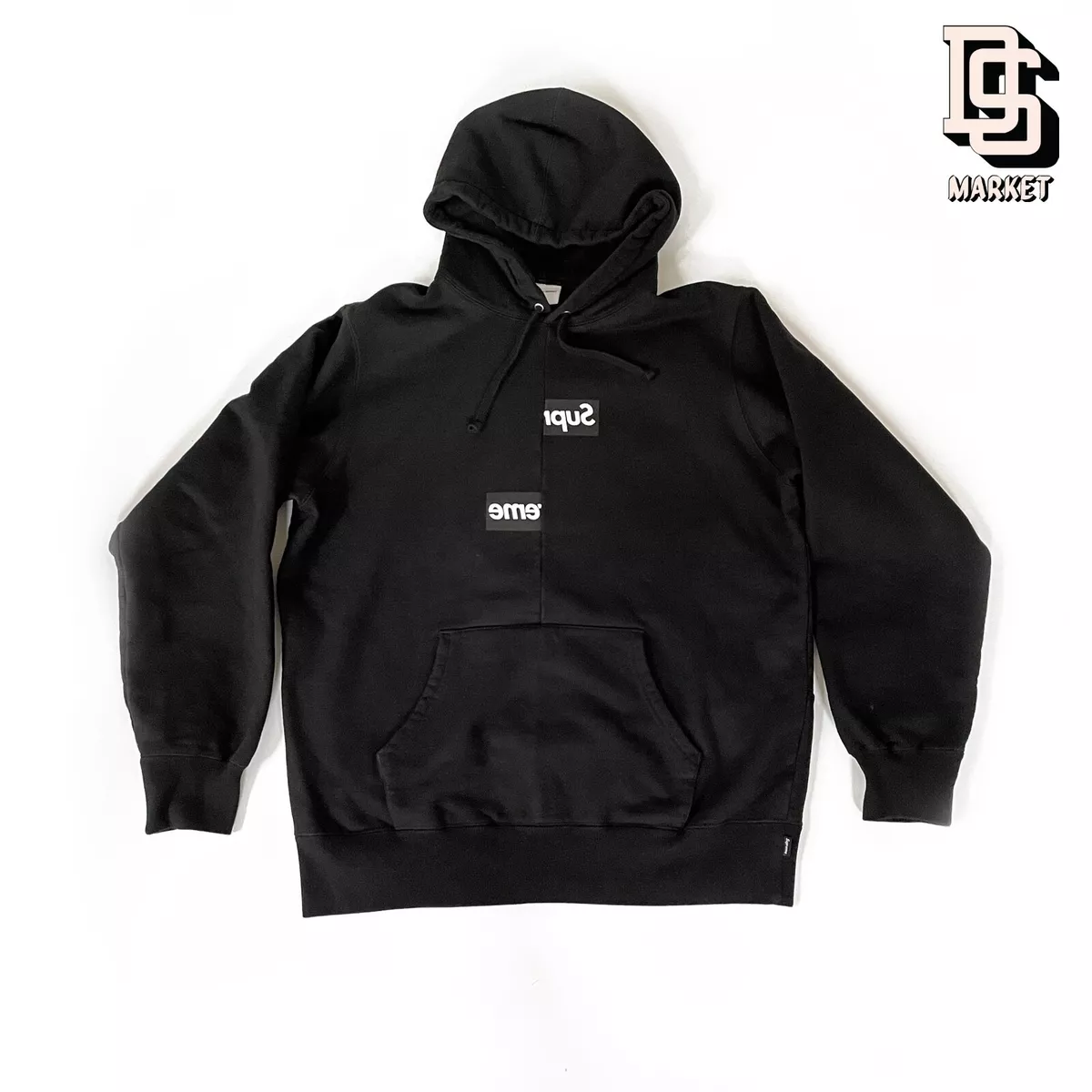 Supreme Comme des Garcons SHIRT Split Box Logo Hooded Sweatshirt