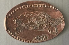 Elongated Penny - AMW Turtle
