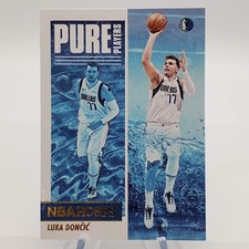 2021-22 Panini NBA Hoops Pure Players #9 Luka Doncic Dallas Mavericks
