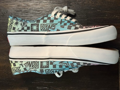 UNISEX VANS Authentic Sf Tribal Check Multicolor Size Men’s 6.5 Women’s 8.0 - Picture 2 of 7