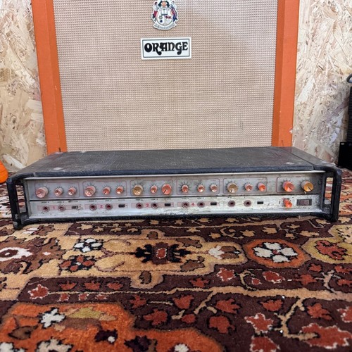 Vintage 1980s HH Electronics MA100 Solid State 5 Channel Amplifier Head w Reverb