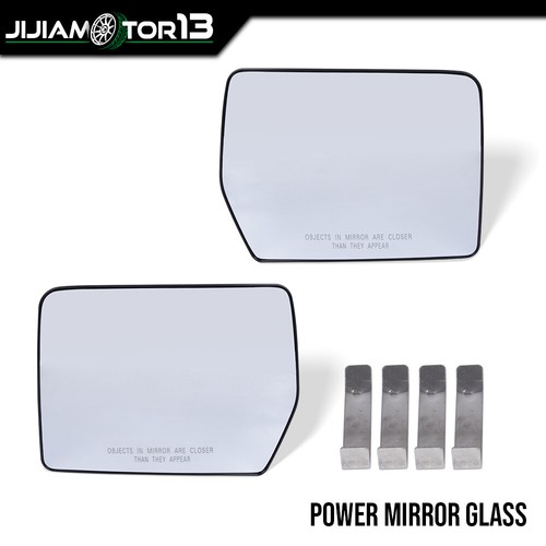 Power Mirror Glass Left & Right Fit For 2004-2010 Ford F150 Mark LT Pickup Truck