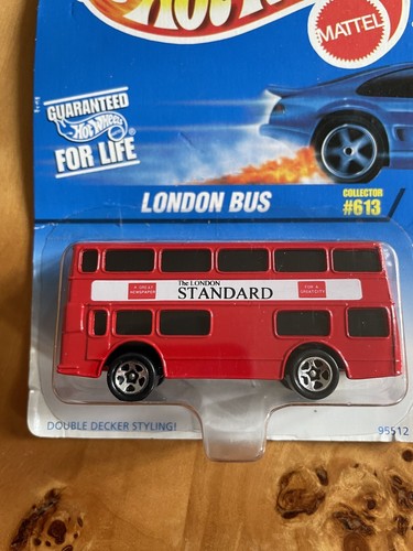 1997 Hot Wheels Main line London Bus # 613 95512 - Picture 3 of 3