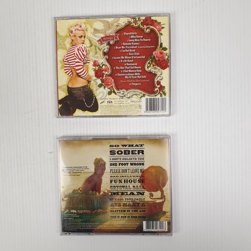 Pink CD Bundle x 2, Funhouse & I'm Not Dead CDs x 2, 2008, Rock, Pop, Pop Rock - Picture 2 of 6