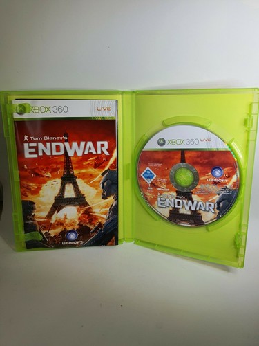 Tom Clancy's EndWar (Microsoft Xbox 360, 2008, caja de DVD) incl. instrucciones - Imagen 2 de 3