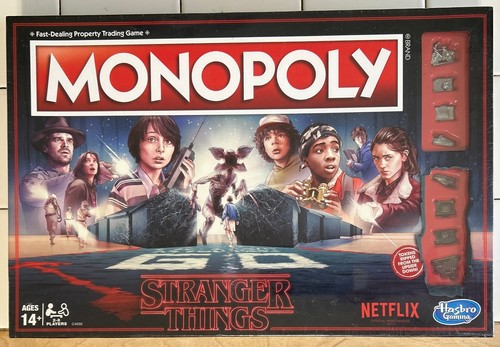 Monopoly Stranger Things Edition Board Game 2017 NEW SEALED Netflix - Picture 1 of 6