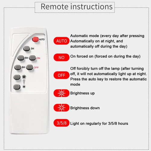 200W LED Solar Floodlight Street Lights Panel Outdoor Waterproof Remote Control - Picture 12 of 13