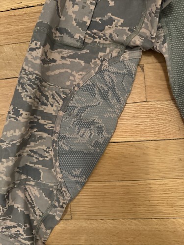 Massif Airman Battle Shirt Herren Small M Military Green Camo Flame Resistant USA - Bild 7 von 8