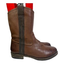 Blackstone Cw53 Gull Cowboy Boot Women Size 39 Us 9 Brown