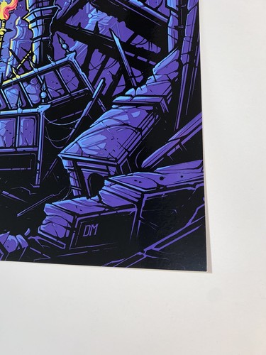 Póster Serigrafía Metallica The Unforgiven Dan Mumford X/100 ¡LÁMINA Oficial!¡! - Imagen 3 de 12