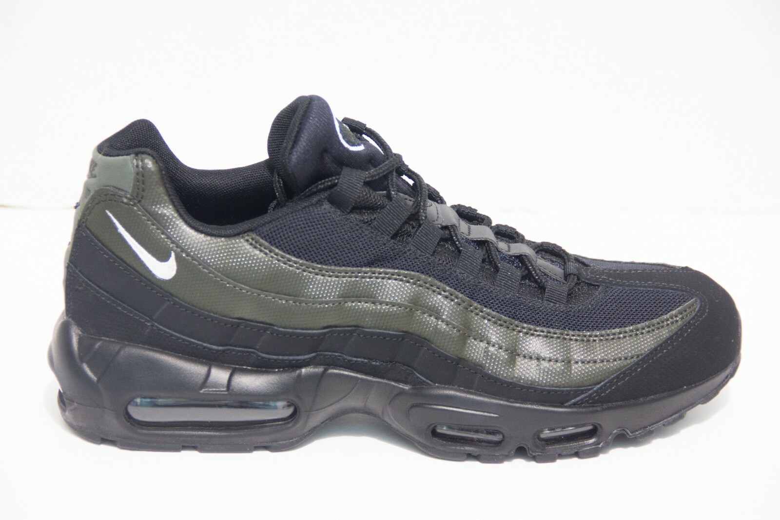 Nike Air Max 95 Essential Mens Size 10.5 10.5 10.5 Black White Sequoia shoes 749766-034 a72f9e Nike Air Max 95 Essential Mens Size 10.5 10.5 10.5 Black White Sequoia shoes 749766-034 a72f9e