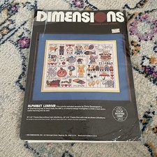 Dimensions 1984 Cross Stitch Kit Alphabet Learner 3567
