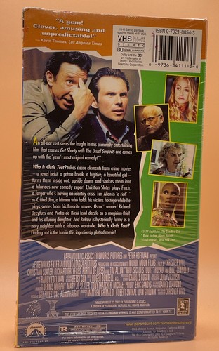 Who is Cletis Tout VHS 2002 Christian Slater Richard Dreyfuss Tim Allen RuPaul - Picture 2 of 3