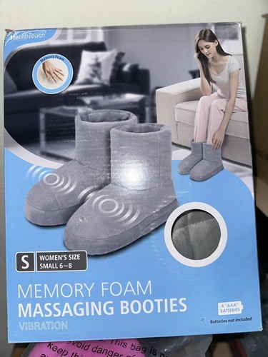 Botines de masaje con vibración de espuma viscoelástica para mujer, talla S 6-8 - Imagen 1 de 5