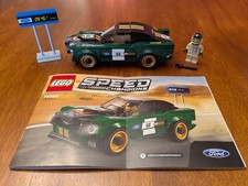 LEGO SPEED CHAMPIONS: 1968 Ford Mustang Fastback (75884) - 100% Complete