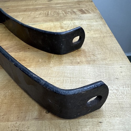 1936 Ford REAR Bumper BRACKETS / MOUNTS Original pair NICE - Picture 5 of 7