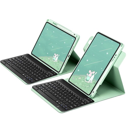 Bluetooth Tastatur mit 360 Drehbar Hülle Für iPad 10/9/8/7th Air 6 5 4 3 Pro 11 - Bild 91 von 165