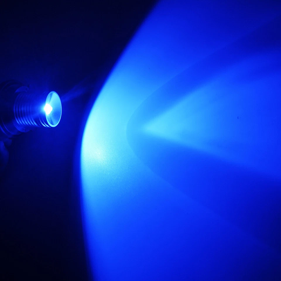 Подходит для BMW 630Ci 645Ci 650i M6 04-07 синяя светодиодная габаритная лампа Angel Eyes - Изображение 3 из 4