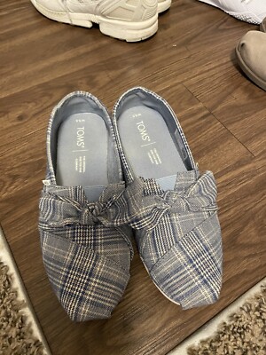 TOMS WOMEN'S ALPARGATA BOW SHOES