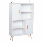 Librerie e scaffali retro bianco per la casa
