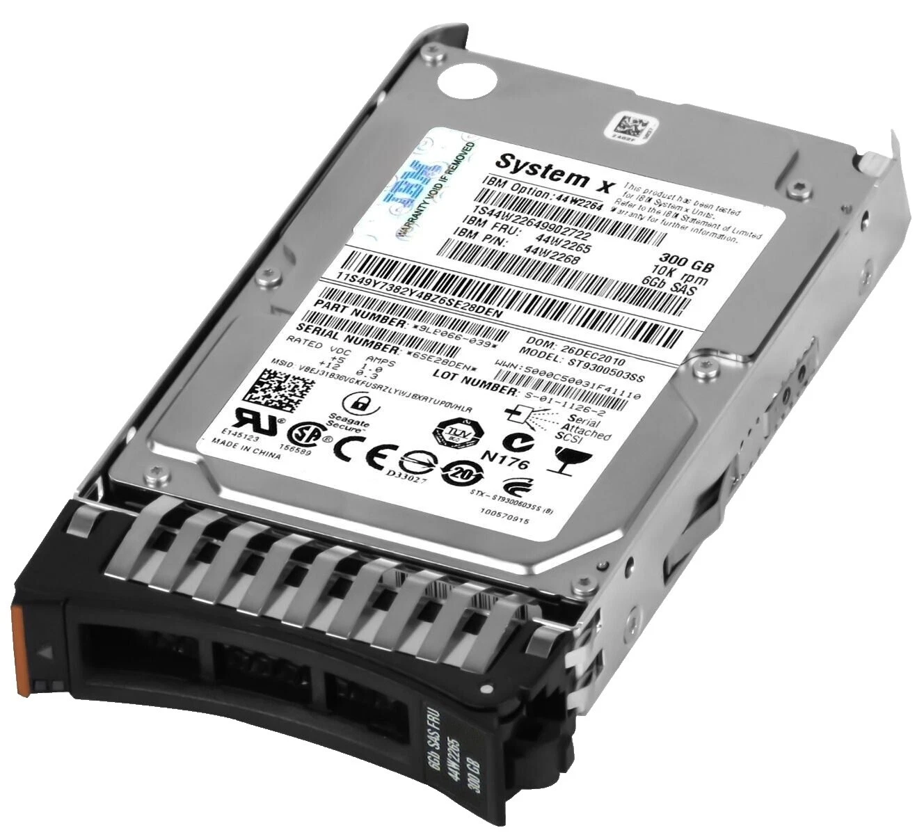IBM SAS 2 Hot Swap Internal Hard Disk Drives