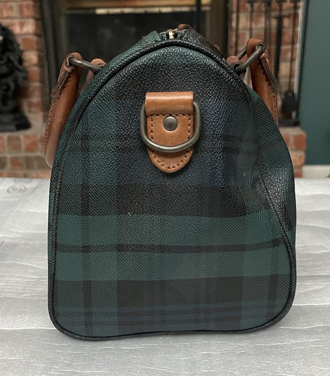 Polo Ralph Lauren Small Mini Boston Speedy Handbag Bag Green