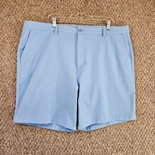 Vinyard Vines Performance Shorts Mens 42 Flat front Casual Golf Blue