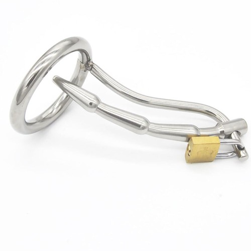 Premium Male Chastity Cage Device Auxiliary Underwear Belt Ring Lock Stainless - Picture 253 of 319
