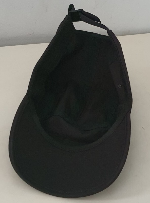 SS20 Supreme Lenticular Visor camp cap black nylon hat box