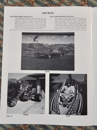 Vintage SACRAMENTO AUTORAMA Car Show PROGRAM Hot Rod Custom auto old - Picture 5 of 14