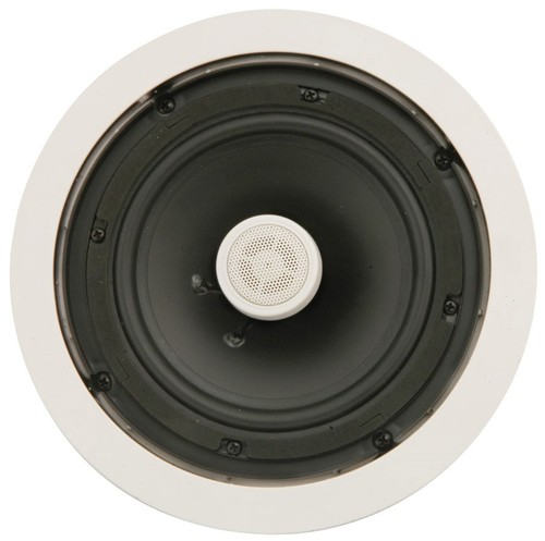 8x White Ceiling Speakers 100W 2-Way Easy Fit 6.5" Directional tweeter 952.534 - Picture 3 of 12