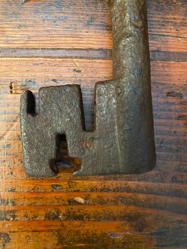 Italia XVI sec. Chiave Antica Old Key Ancienne Clef Alte Schlüssel 20 cm - Foto 5 di 7