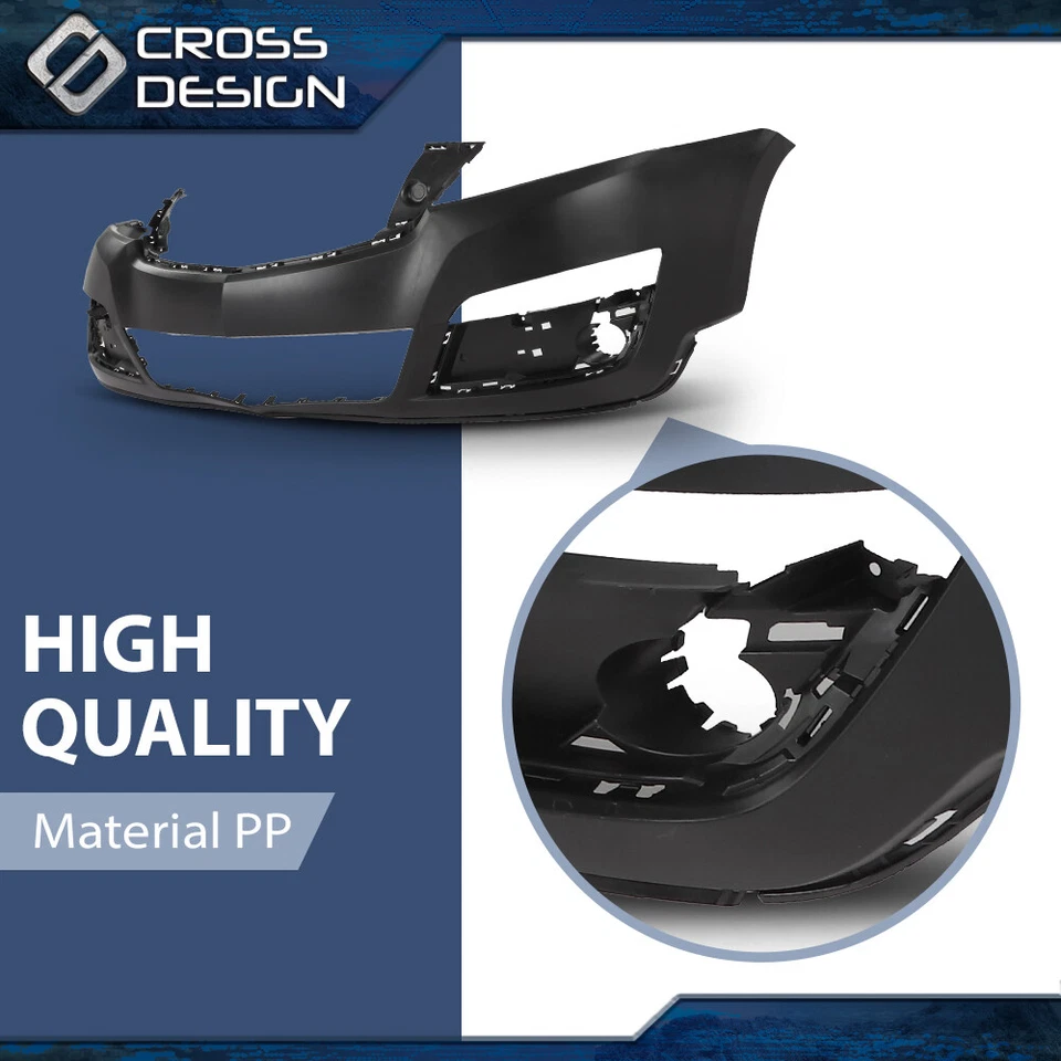 Cubierta de parachoques superior delantera sin orificios de sensor apta para Chevrolet Traverse 2013-2017 Foto 4 de 4