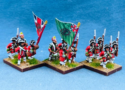 15mm SYW Seven Years War WGS painted British 24th Foot Ba22 - Picture 7 of 11