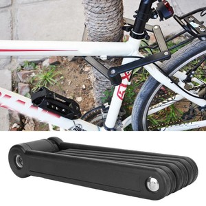 Bike Bicycle Motorcycle Security Folding Lock Anti-Theft Combination