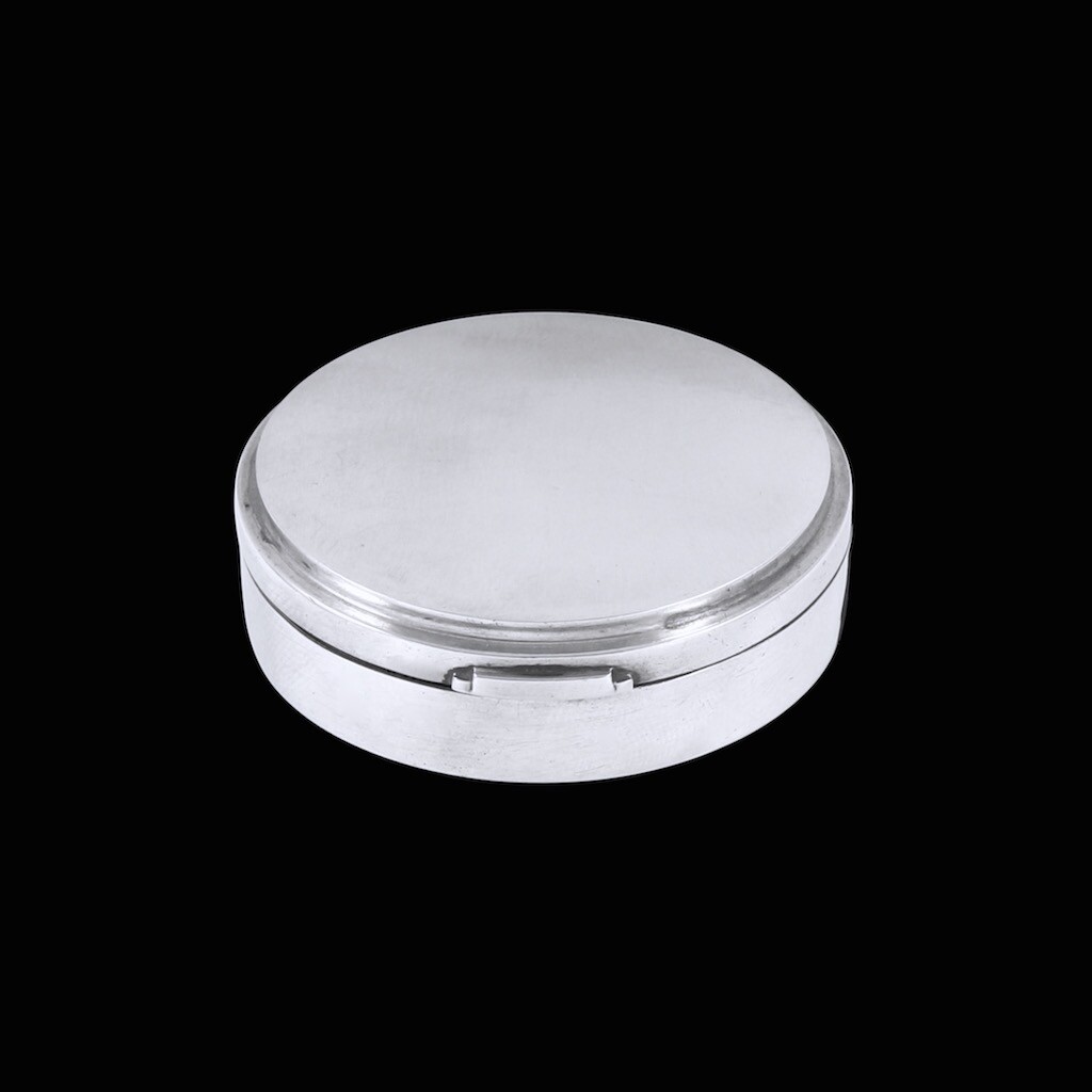 Georg Jensen. Sterling Silver Pill Box #134B - Harald