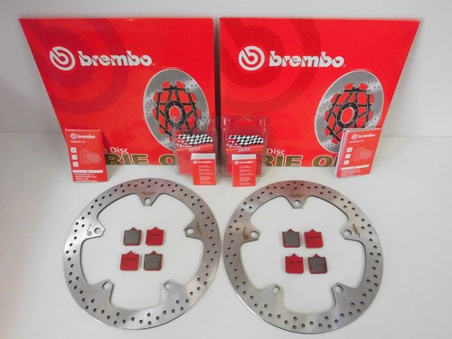 Brembo Bremsscheiben Beläge Schrauben Floater Bremse vorne BMW S 1000 R RR + ABS - Picture 3 of 6