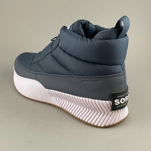 Sorel Out N About Puffy Zip Boot NL4439-405 Womens 9.5 Waterproof Insulated Blue - Picture 10 of 19