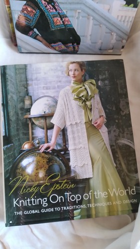 3 Vintge books KNITTING PATTERNS of THE WORLD & USA Nicky Epstein Excllnt Cond'n - Picture 4 of 7