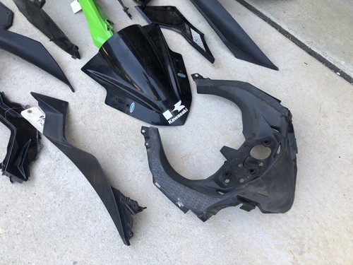 2014 Kawasaki Ninja 300 EX300B ABS SE FRONT L R REAR FAIRING COWL SHROUD 017 - Bild 15 von 16