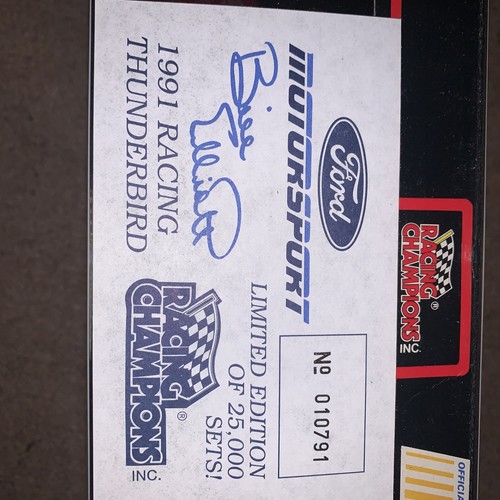 Ltd Edition 1of 25k Bill Elliot Nascar Racing Champion StockCar Replicas 1:43 - Picture 3 of 3